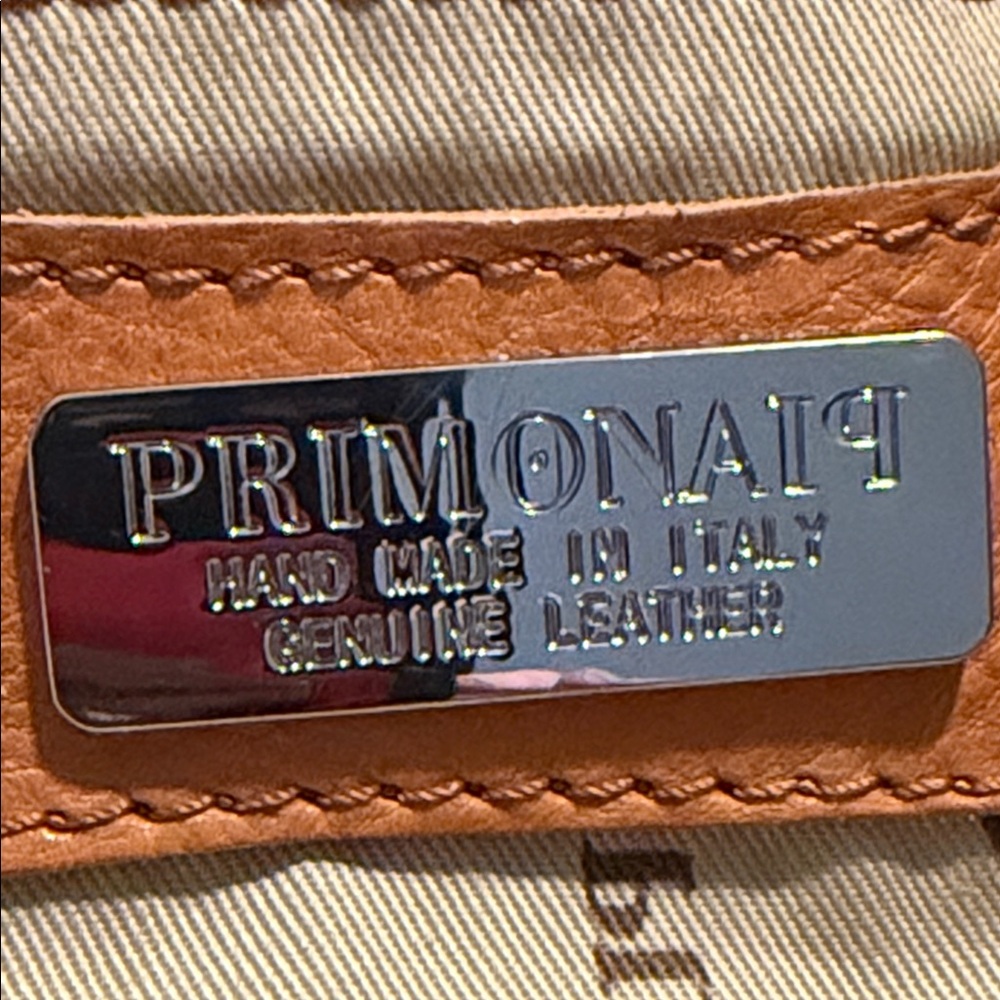 Primonaip handmade Italian leather bucket bag. - Picture 9 of 14